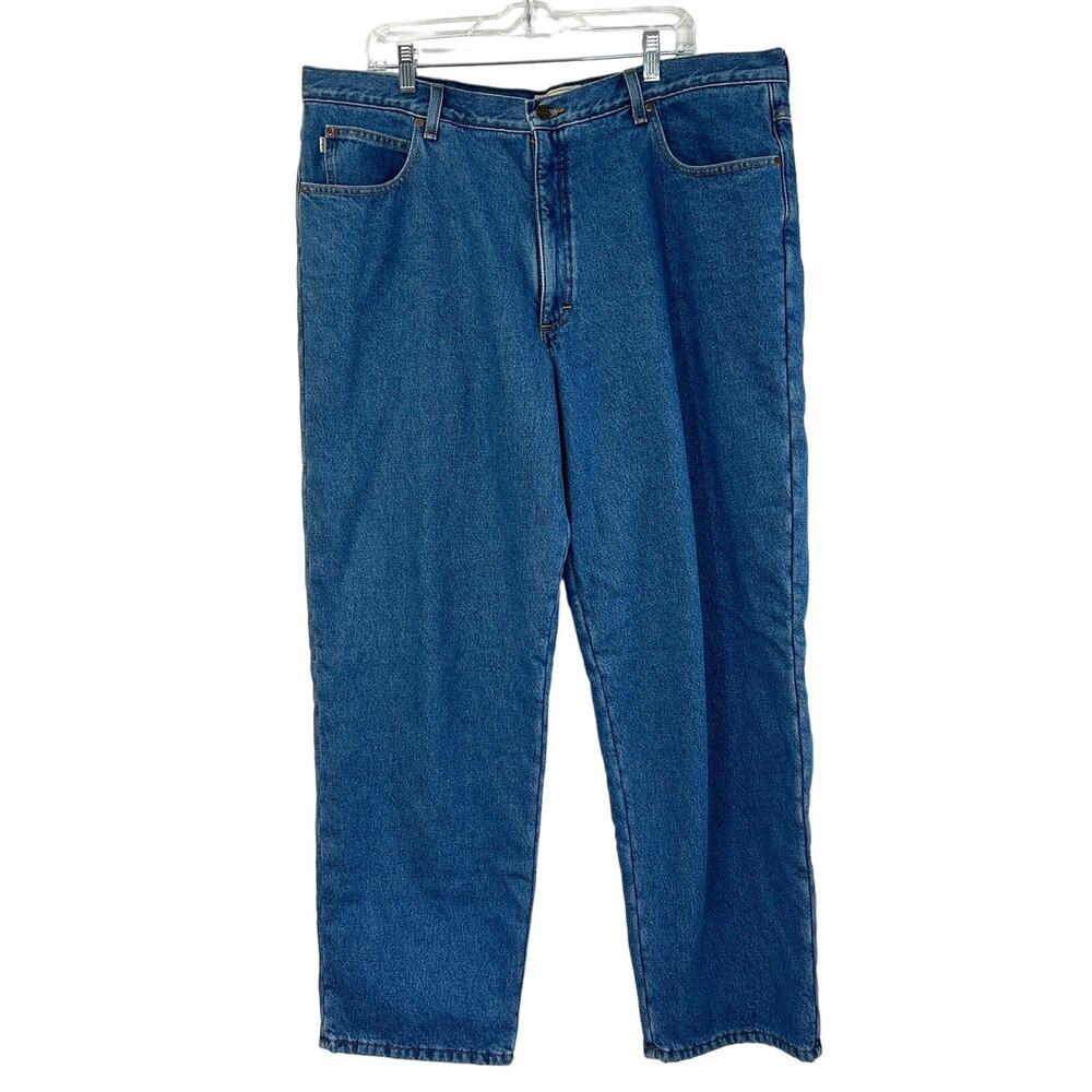L. L. Bean Fleece Lined Jeans Relaxed Fit Winter Outdoors